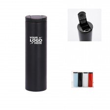 16 Oz. Skinny Stainless Steel Tumbler with Lid